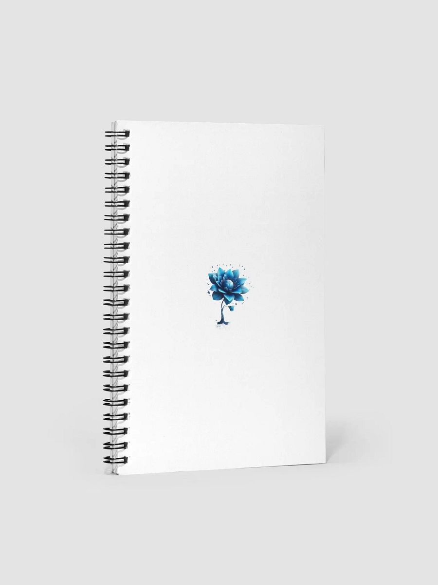 MoonFlower Bloom Spiral Notebook product image (1)
