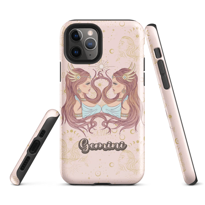 Celestial Gemini iPhone® Tough Case product image (2)
