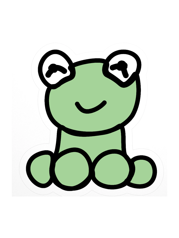 FROG STICKER product image (2)