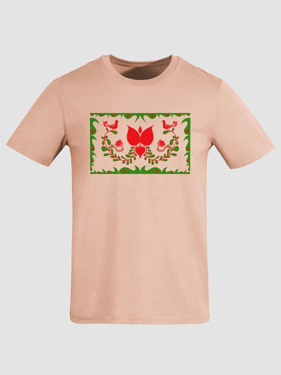 Hungarian Folk Art Red Floral T-Shirt product image (1)