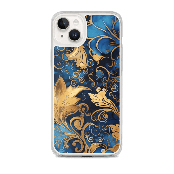 Golden Blue Phone Case product image (1)