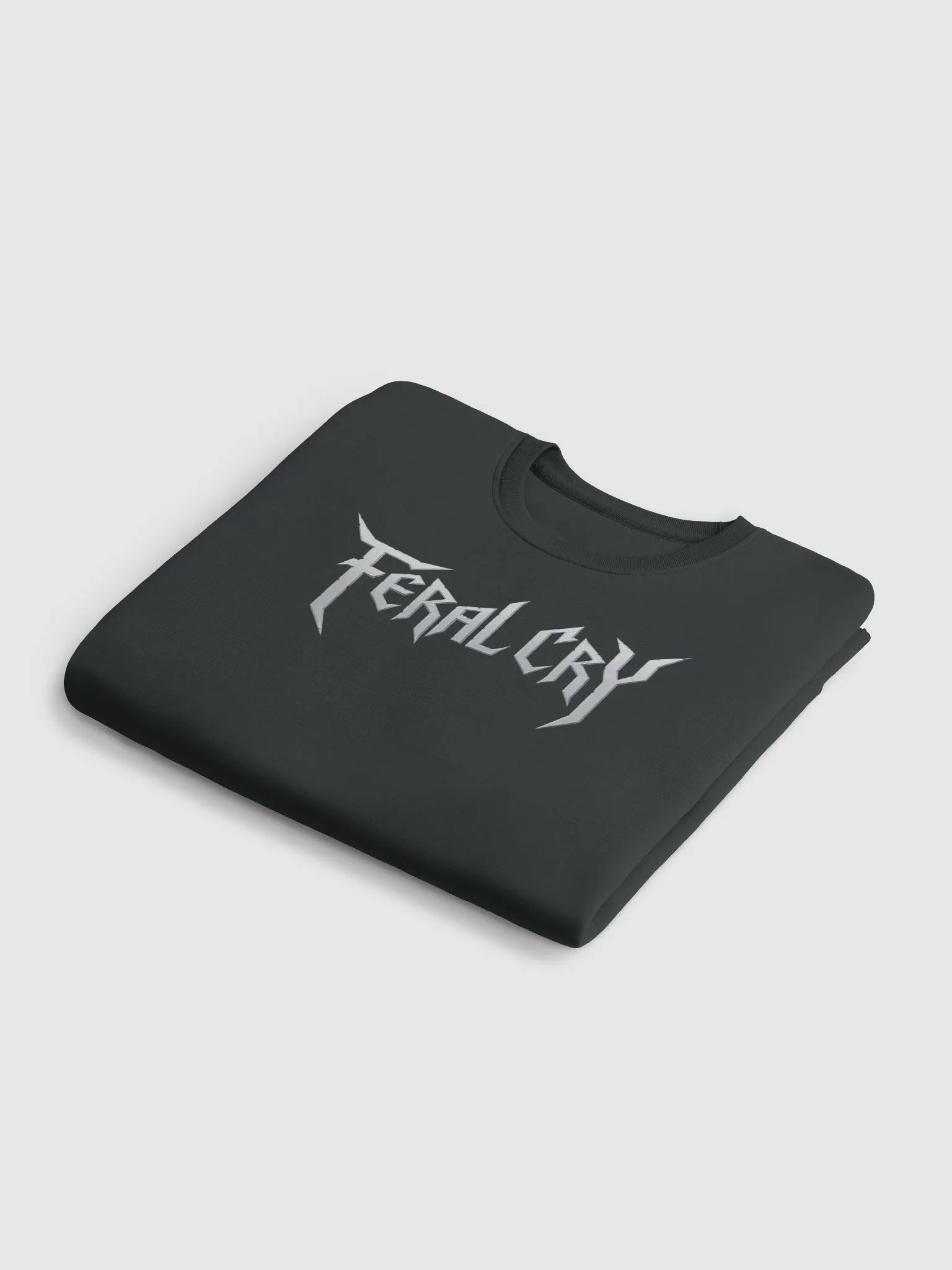 Feral Cry Metallic Logo Unisex Sweatshirt product image (5)