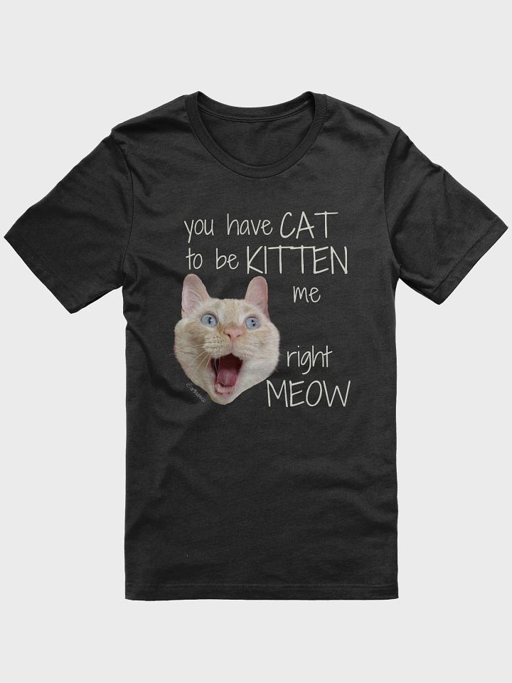 You have CAT to be KITTEN me right MEOW Shirt (BC) product image (1)