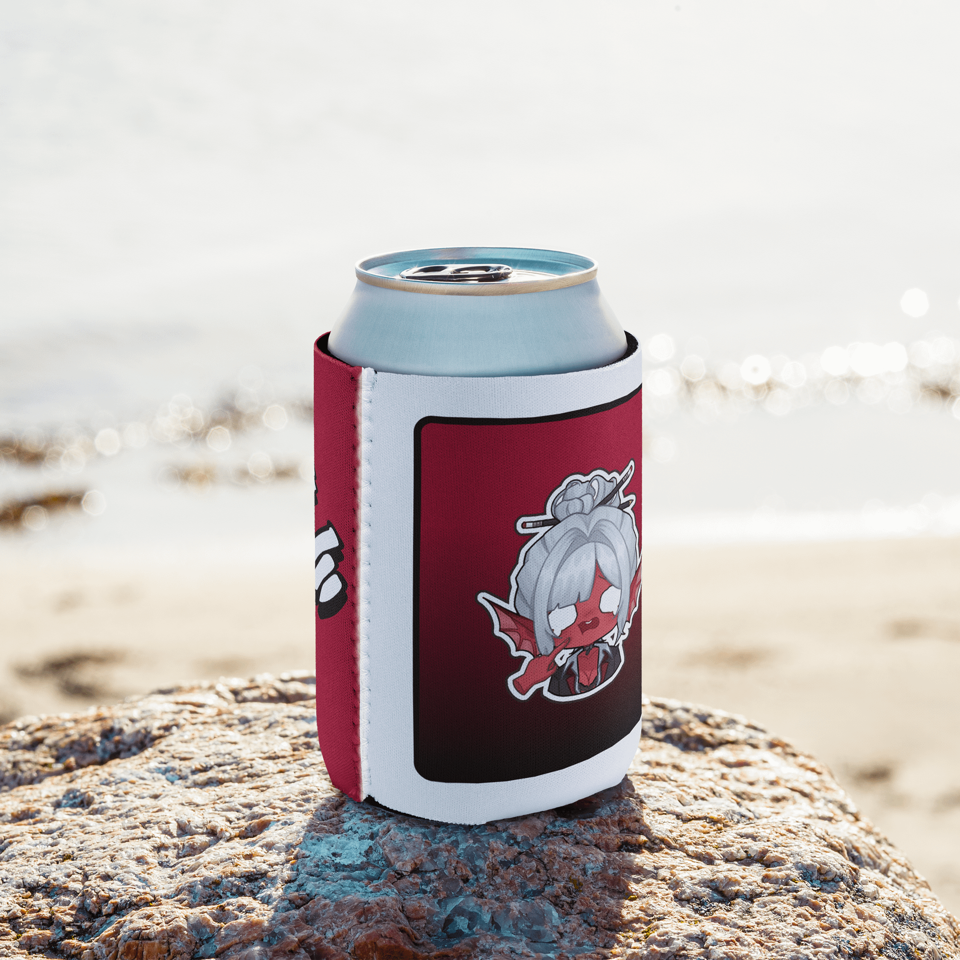 Poke Emote Coozie (Red) product image (9)