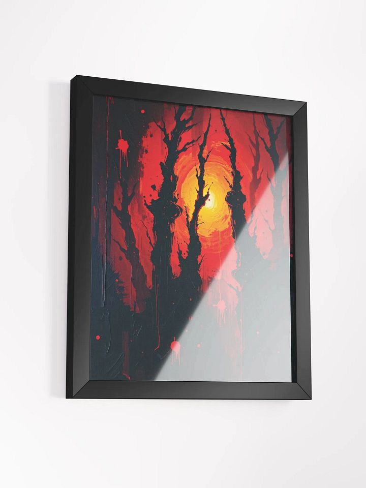 Eclipse of Flames Framed Print product image (2)