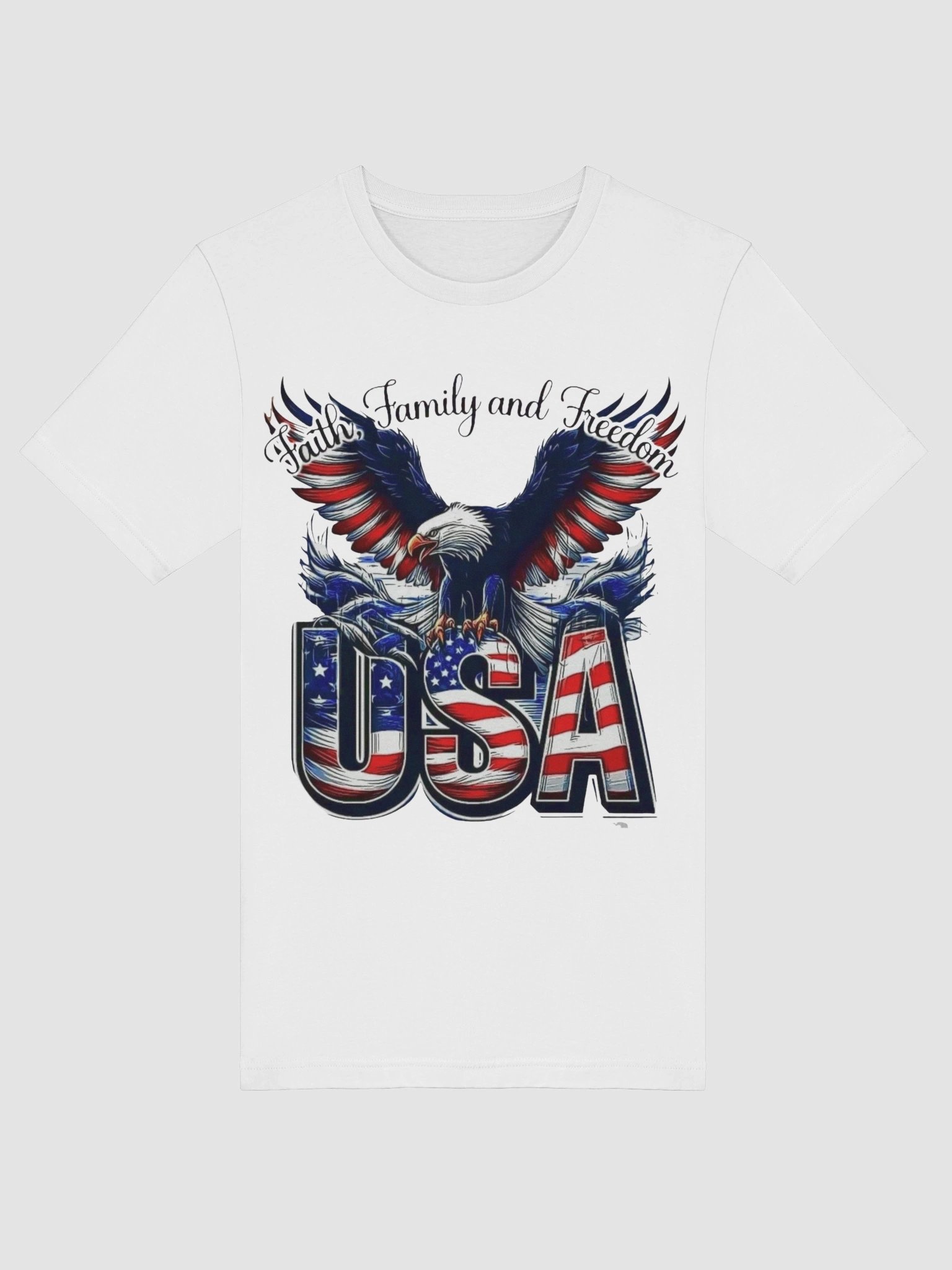 Freedom Eagle Patriotic T-Shirt product image (3)