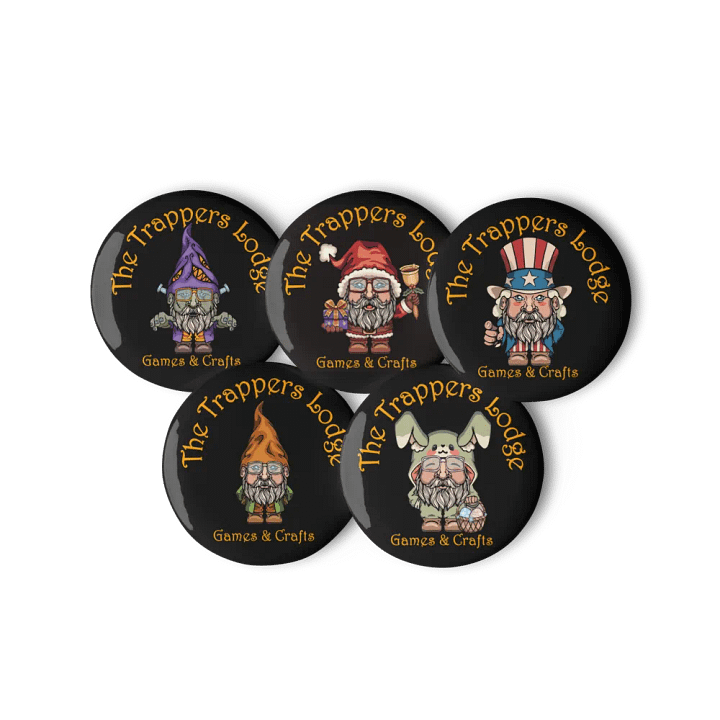 Trappers Lodge Logo Pins product image (1)