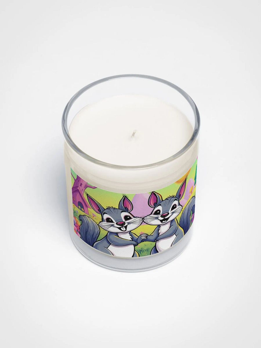 Whimsical Squirrel Friends Soy Wax Candle product image (3)