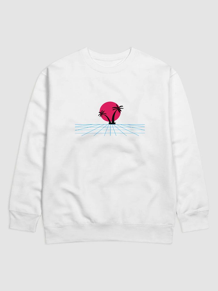 Sunset Palms Grid Sweatshirt product image (1)