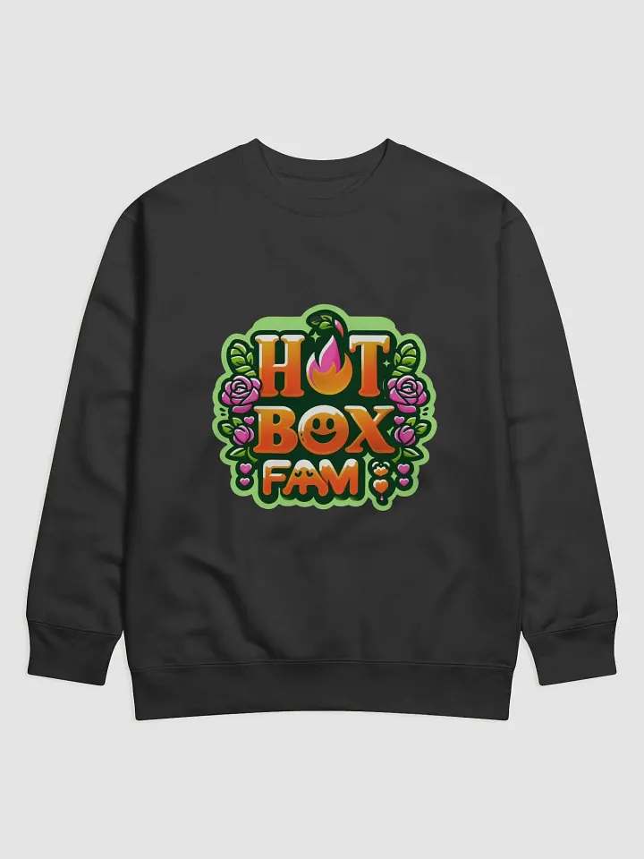 HOT BOX FAM ORANGE ROSE SWEATSHIRT product image (9)