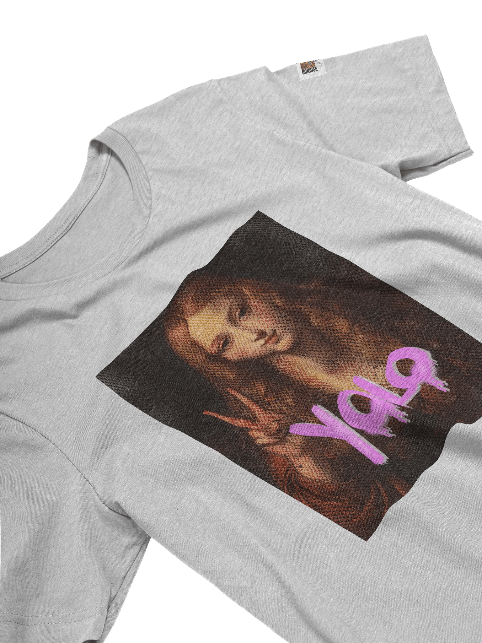 "YOLO" Peace Sign Renaissance Painting Meme T-Shirt product image (27)