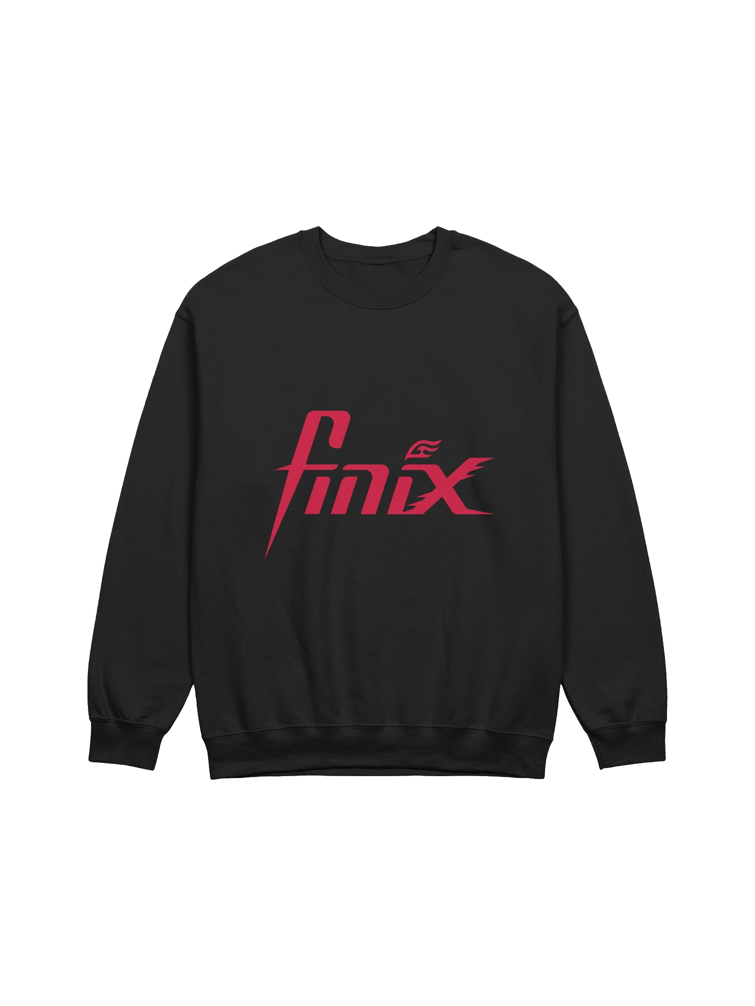FINIX Classic Black Crewneck (Click Click Boom Edition) product image (1)
