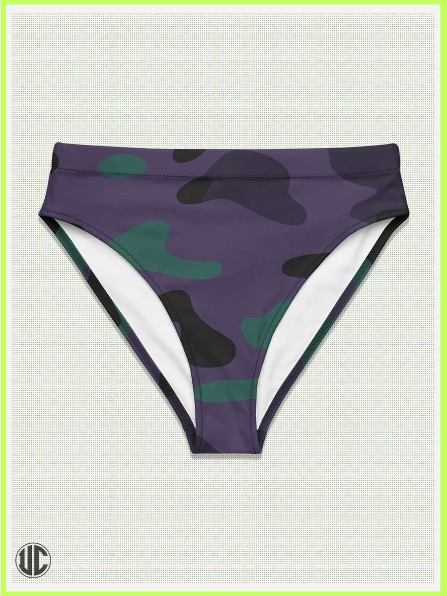 UnkoCon – Midnight Purple Camo Bikini Bottom product image (1)