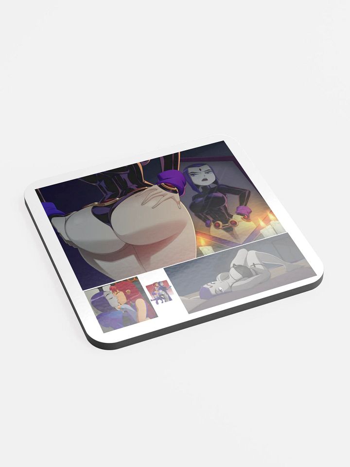 Raven coaster product image (2)
