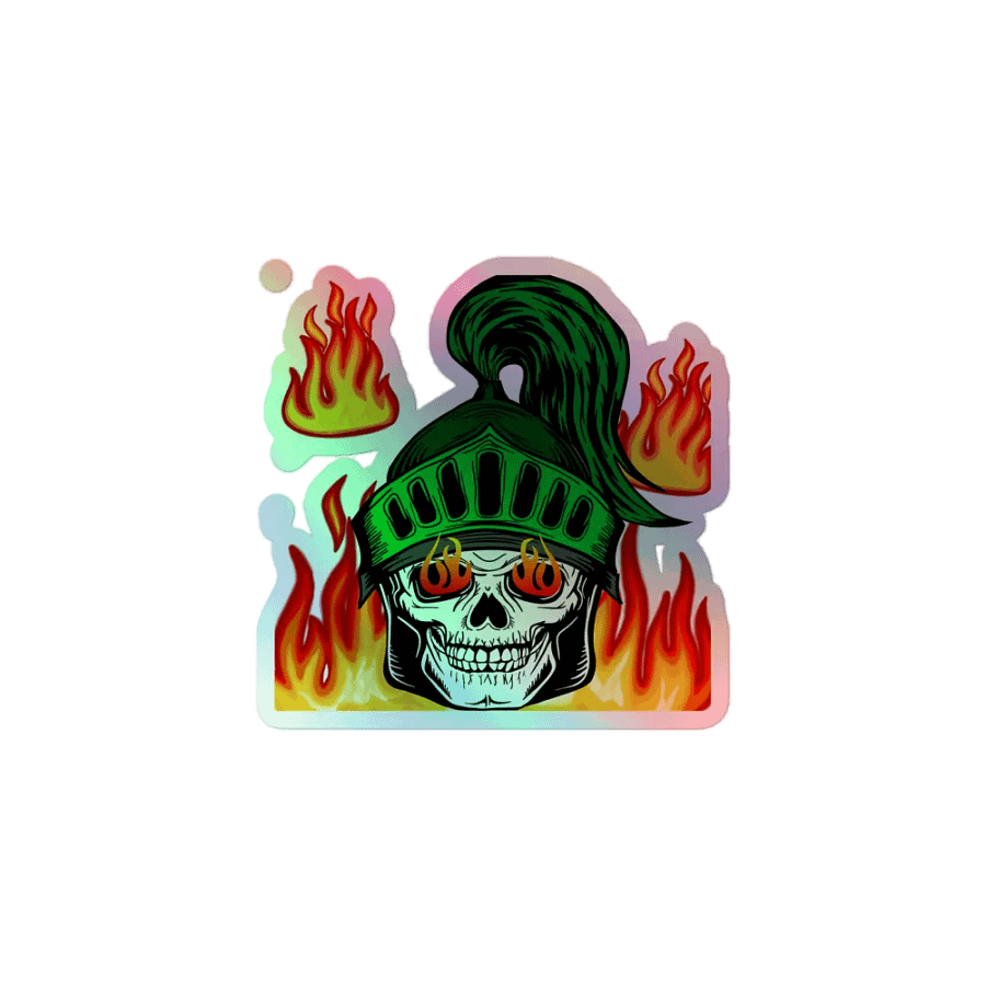 Square Rage Holographic sticker product image (1)