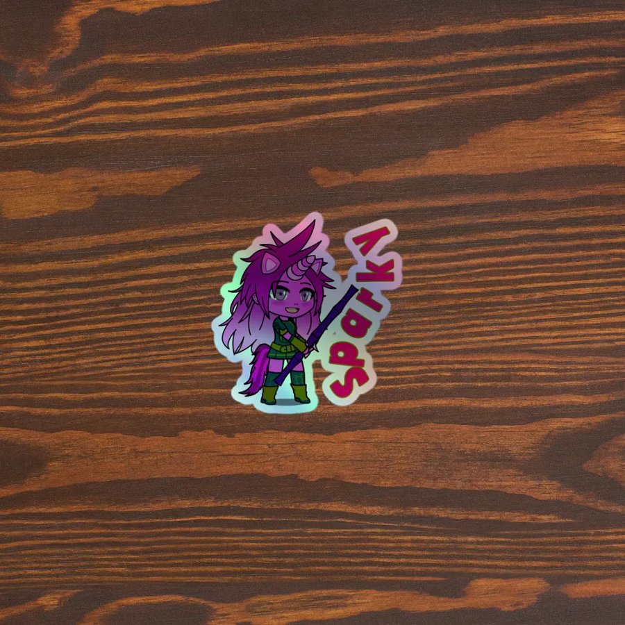 Sparky - Shadow Unicorns - rainbow sticker product image (3)
