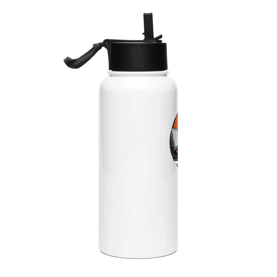Nerdy Raccoon Water Bottle product image (4)