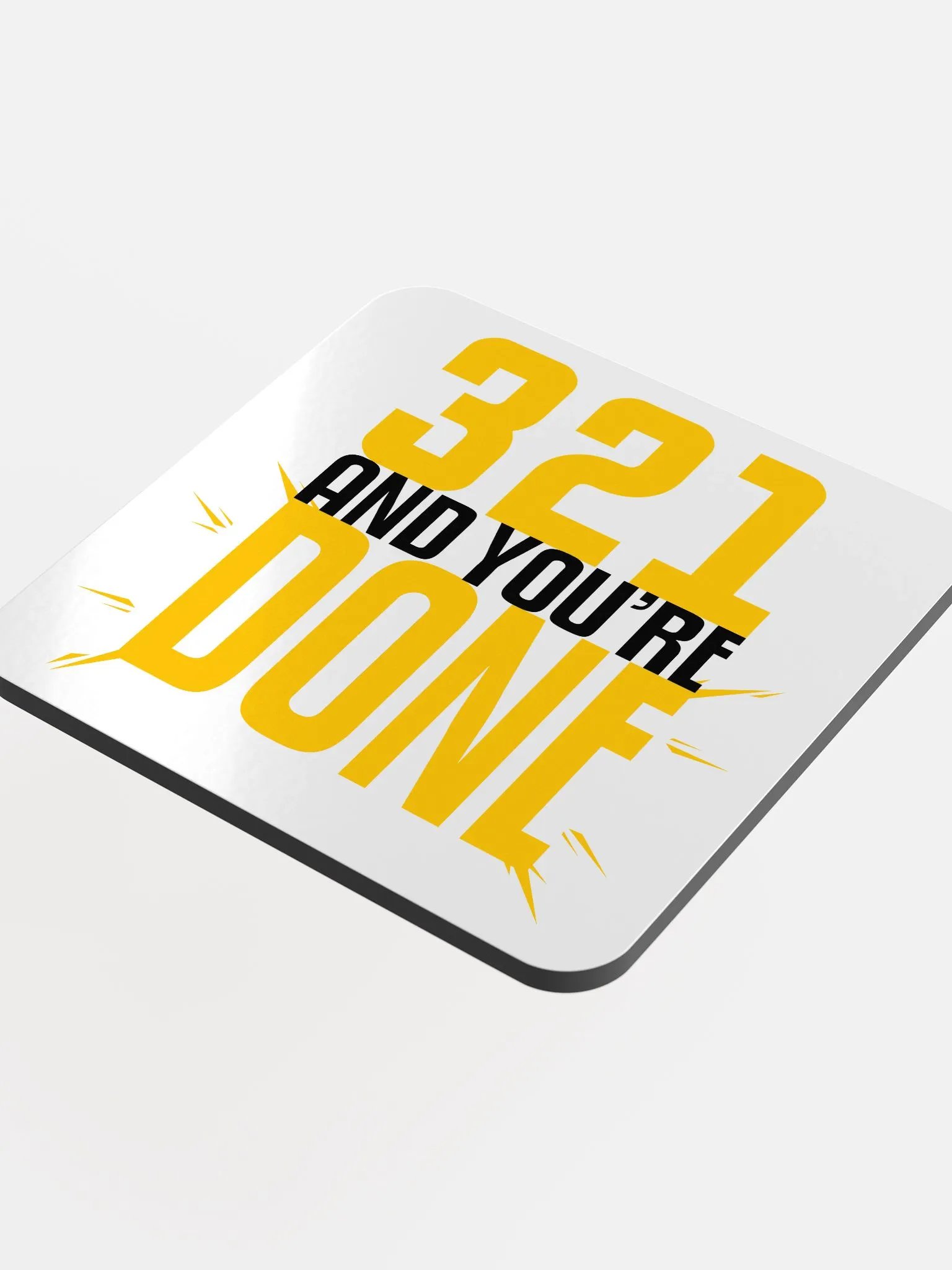 'DONE' Gold Light Coaster product image (4)