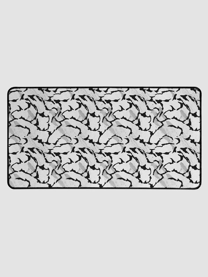 Black White Desk Mat product image (1)