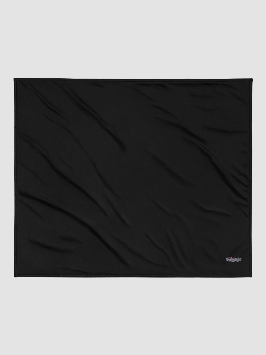 Premium Sherpa Blanket - LowPro | Dark Mode | Embroidered product image (5)