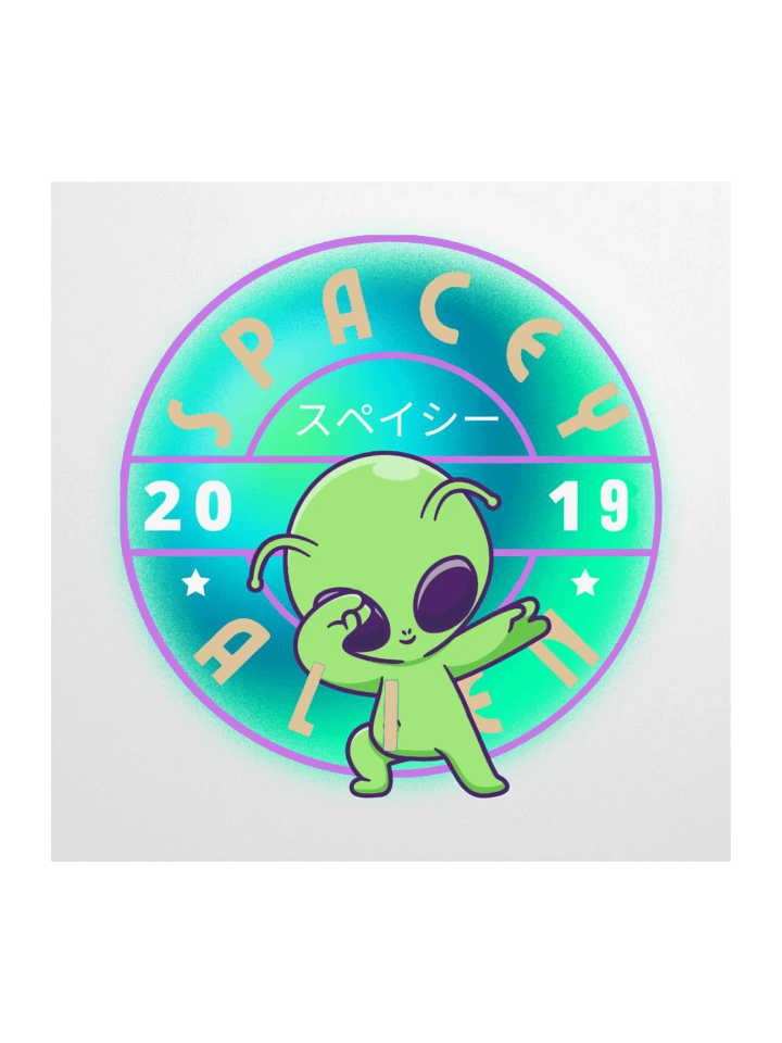 Dabbin' Spacey Stickie product image (2)