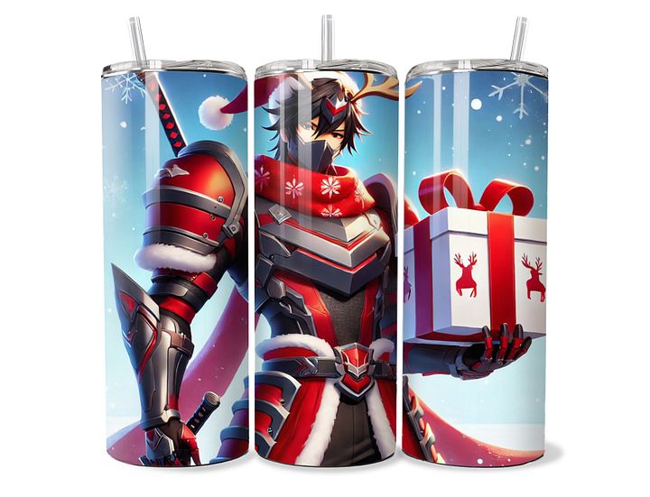 Festive Knight Tumbler - 20oz Stainless Steel product image (1)