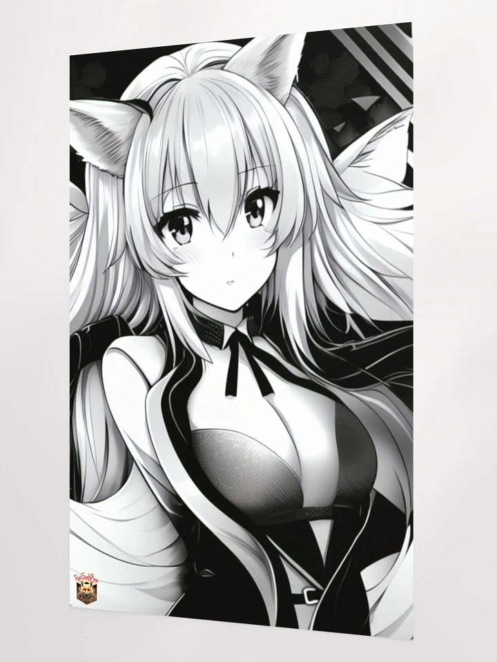 Pin Up Fox Girl Large Poster 24