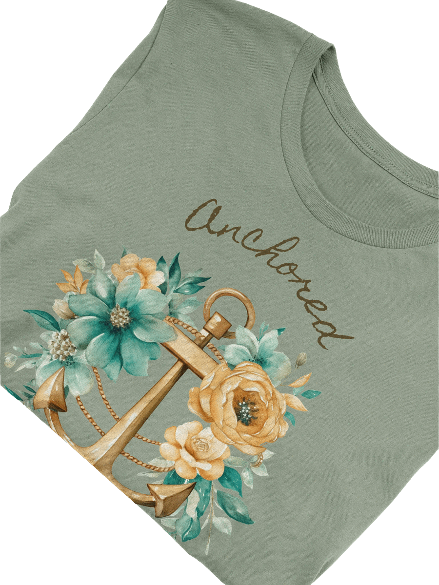Anchored in Grace T-shirt product image (3)