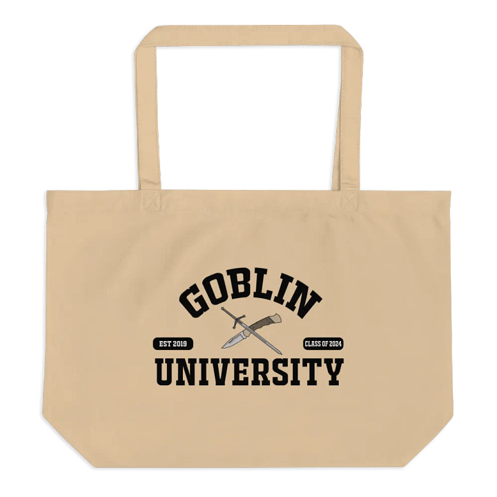 Goblin University Tote White product image (1)