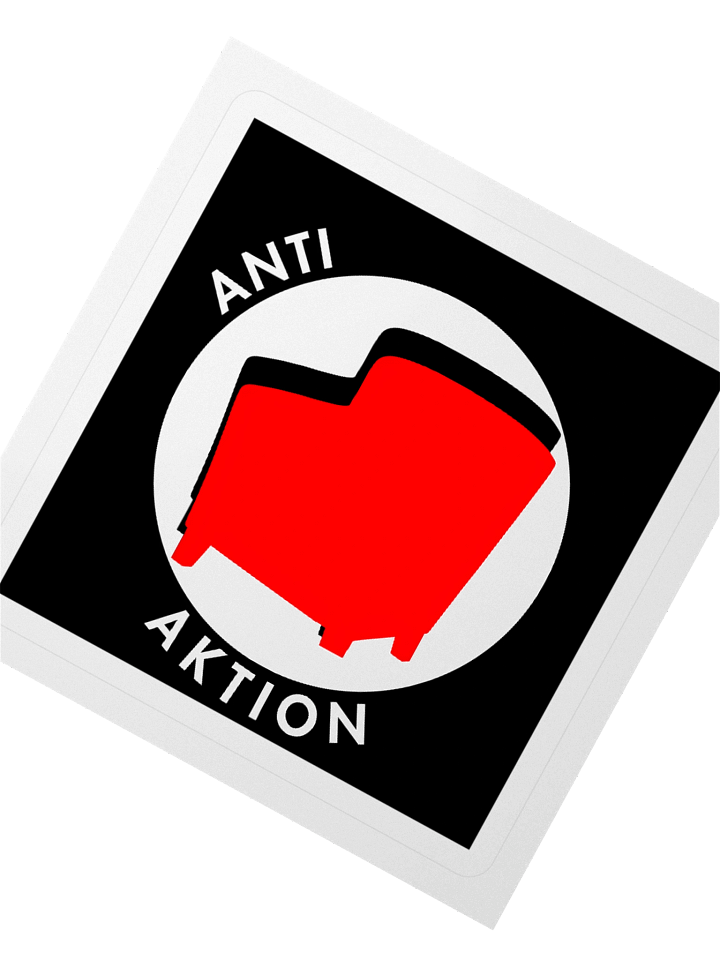 “Anti-Aktion” - Sticker product image (4)
