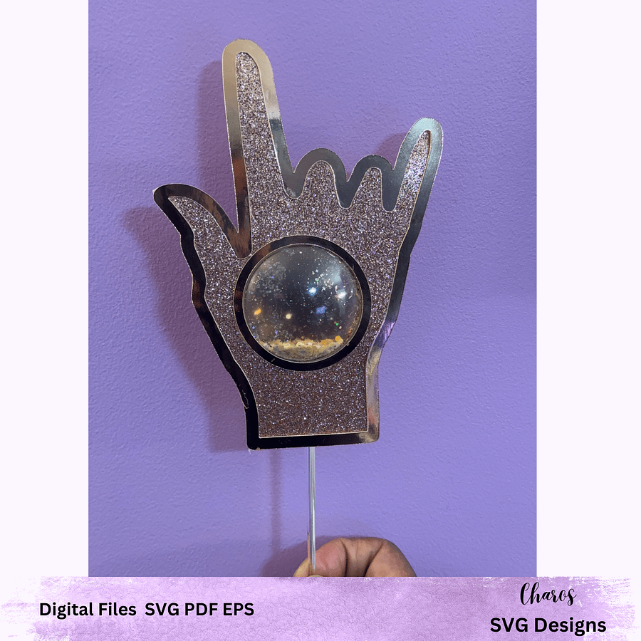 I Love you in ASL Shaker SVG product image (3)