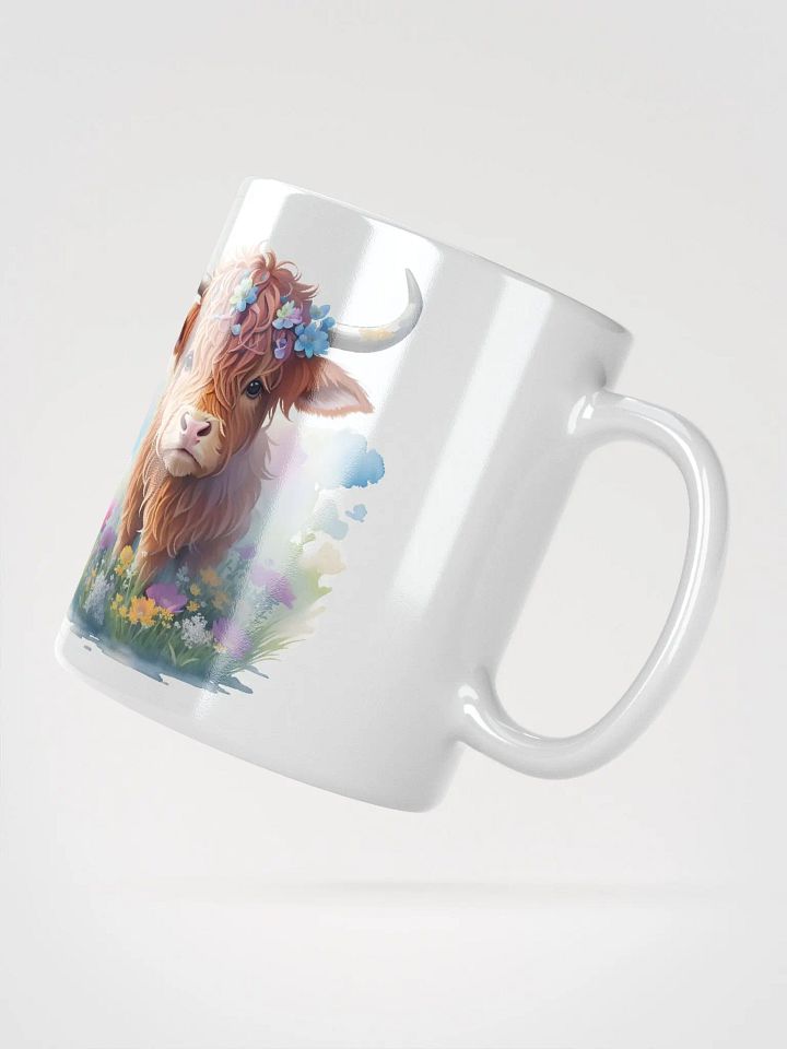 Whimsical Highland Cow Mug product image (4)