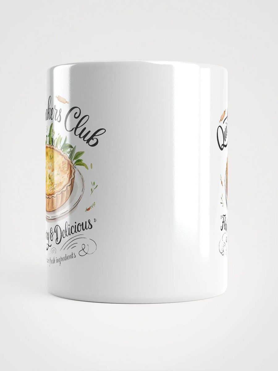 Quiche Bakers Club White Glossy Mug product image (14)