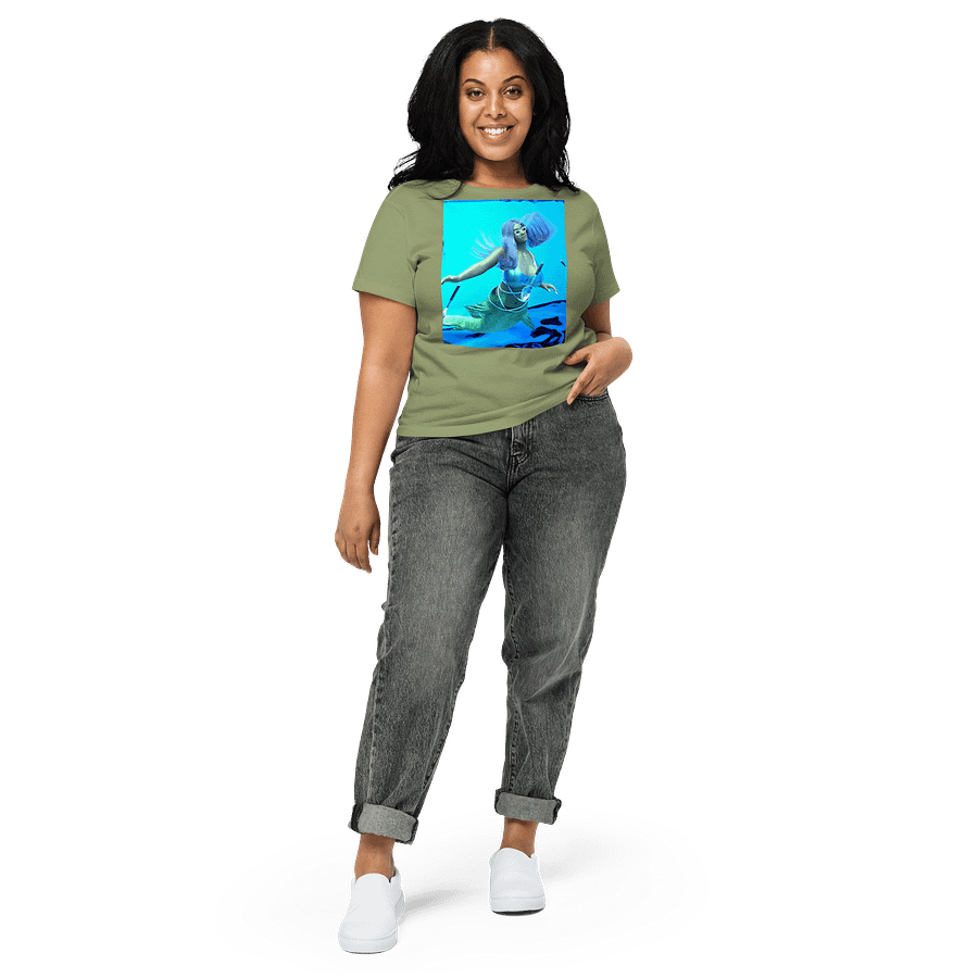 Mermaid Moxie High-Waisted Tee product image (43)