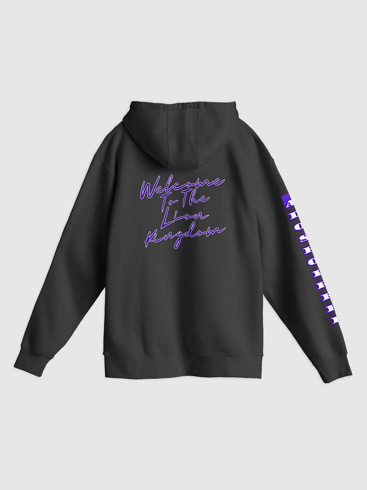 Purple Lion logo Hoodie, with sleeve. product image (2)