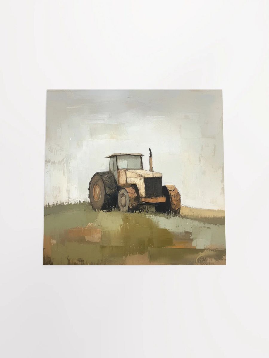 Farmhouse Sky: Rustic Tractor Art Print product image (4)