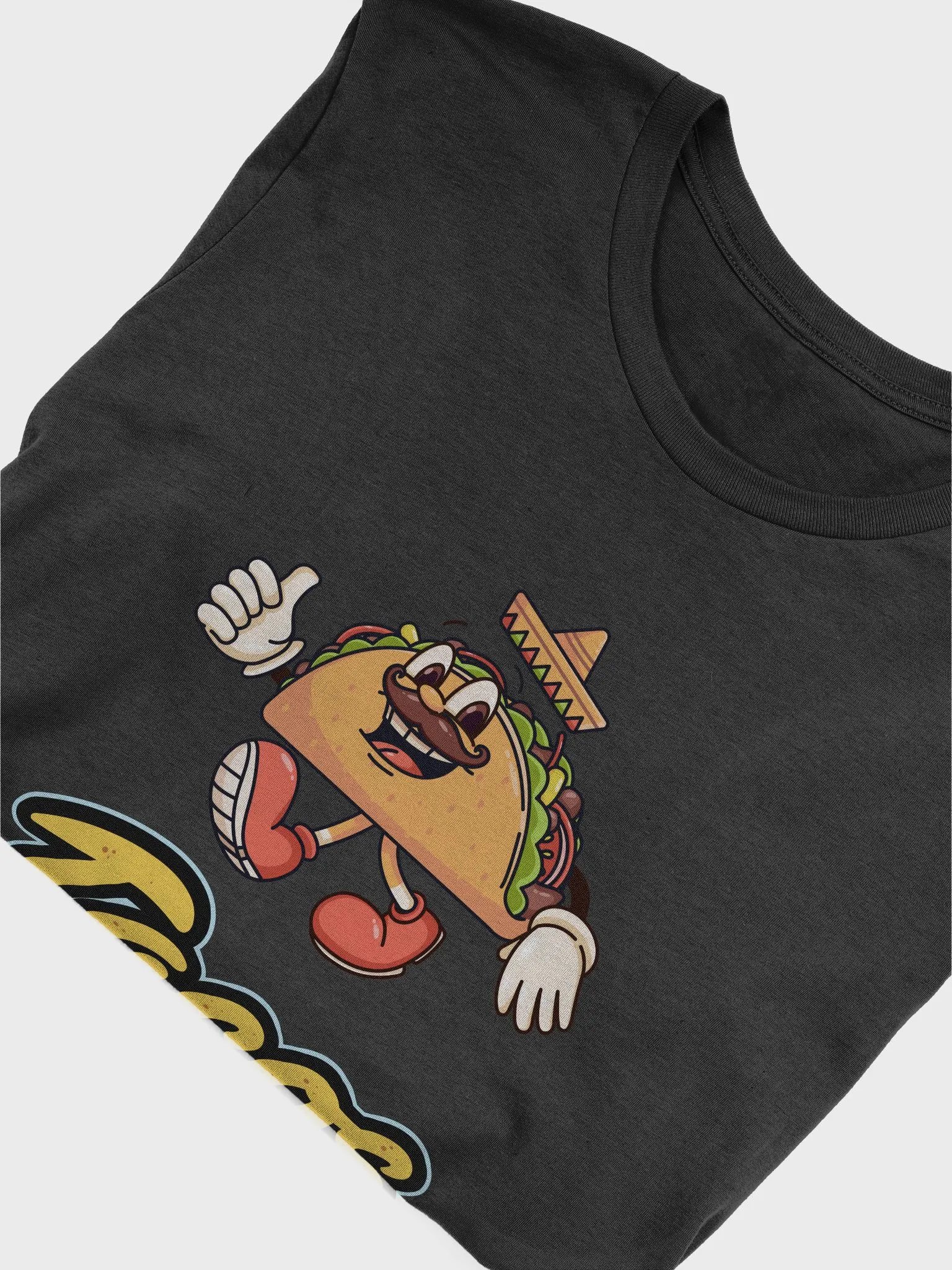 Taco Thumbs-Up Cartoon T-Shirt product image (52)