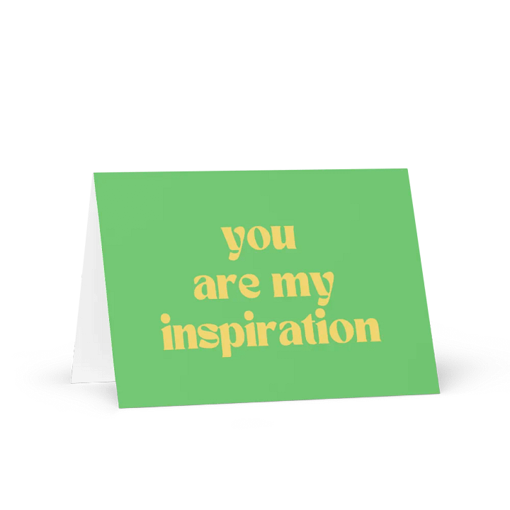 You Are My Inspiration Card product image (1)