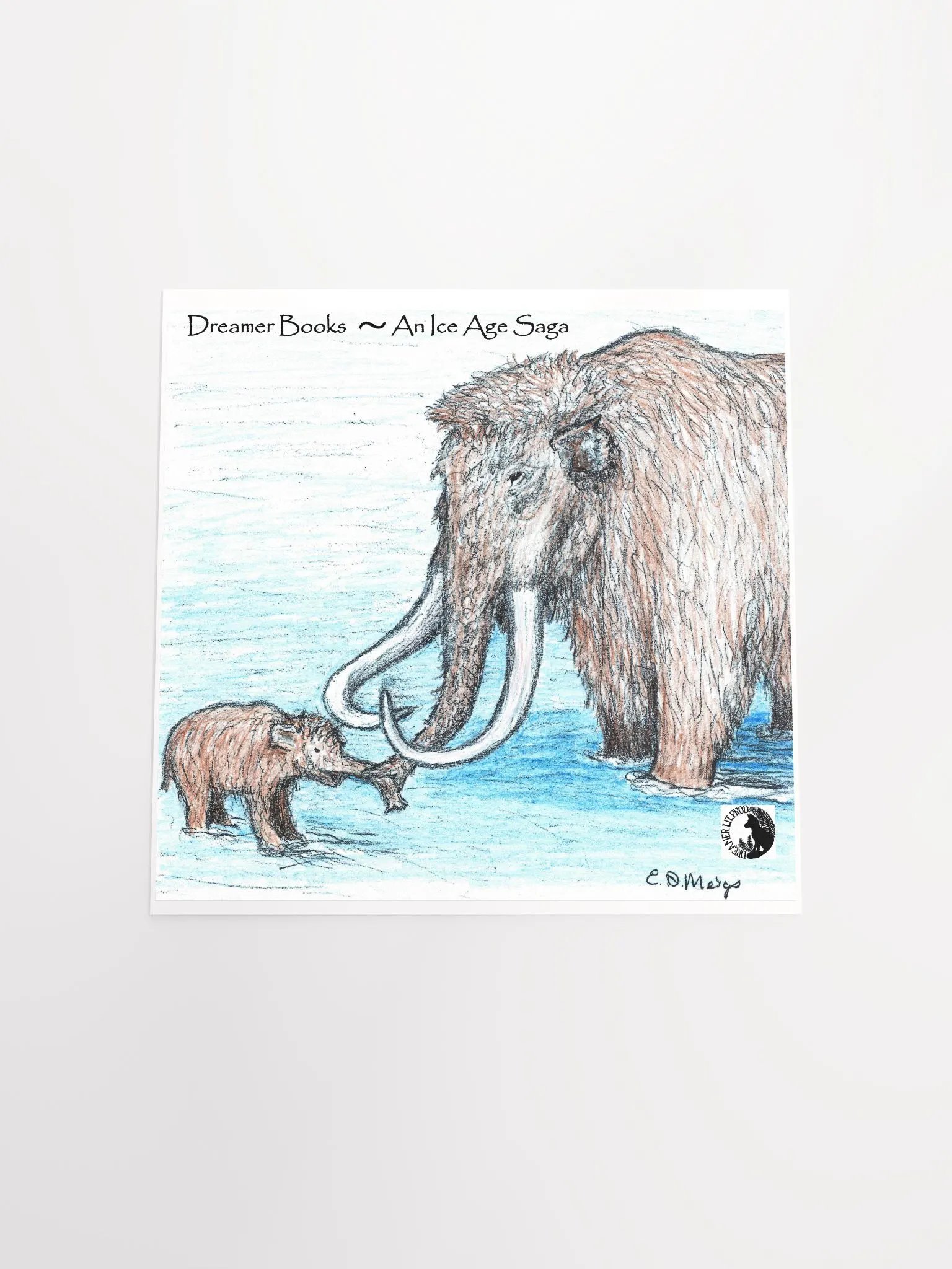 Mammoth Mama and Baby Poster product image (8)