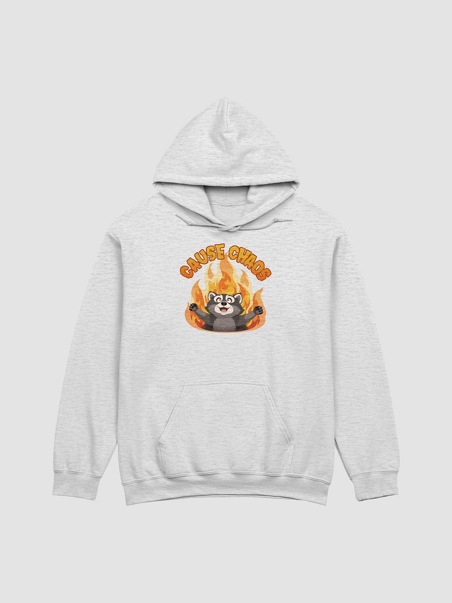 Cause Chaos Raccoon Hoodie product image (1)