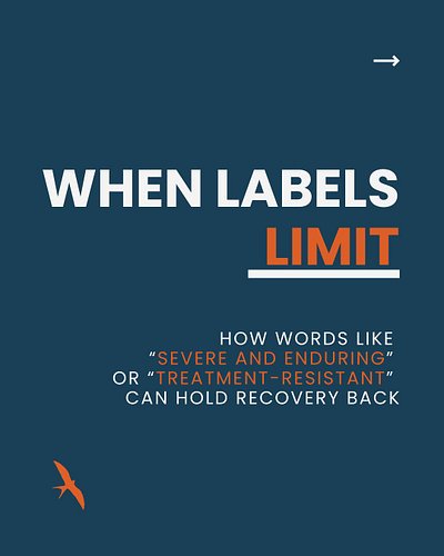 Being told you are “treatment-resistant” can feel like being told recovery is out of reach.

But we know that recovery is pos...