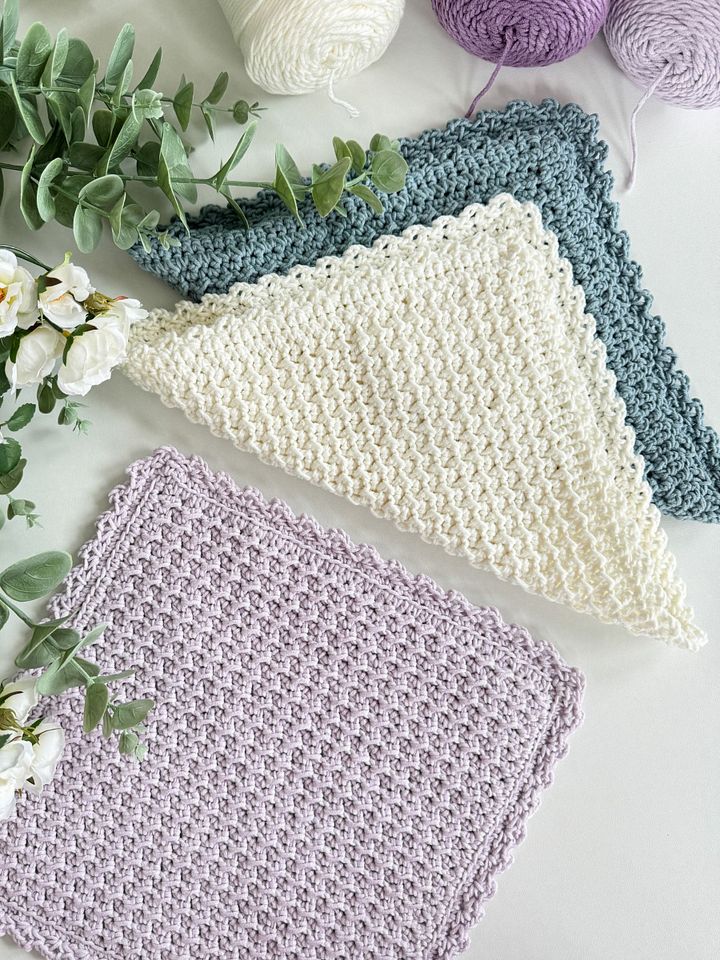 Cottage Cotton Dishcloth Crochet Pattern product image (1)