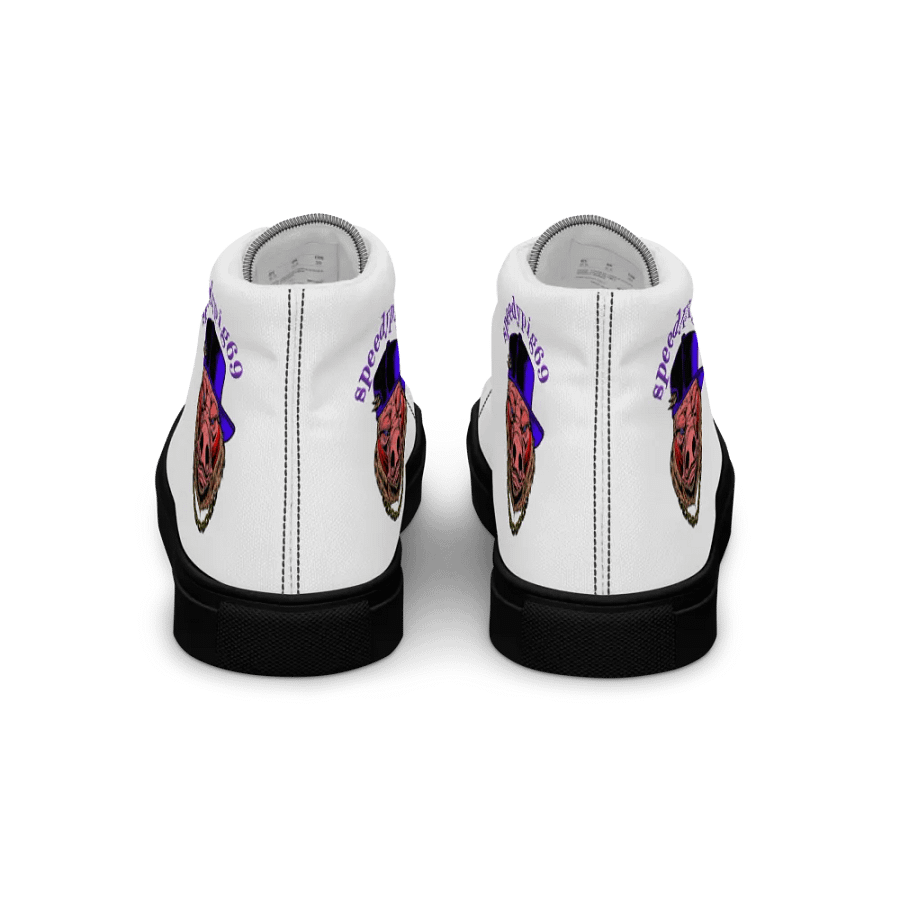 Women`s Beardlympics High Top Canvas Shoes product image (5)