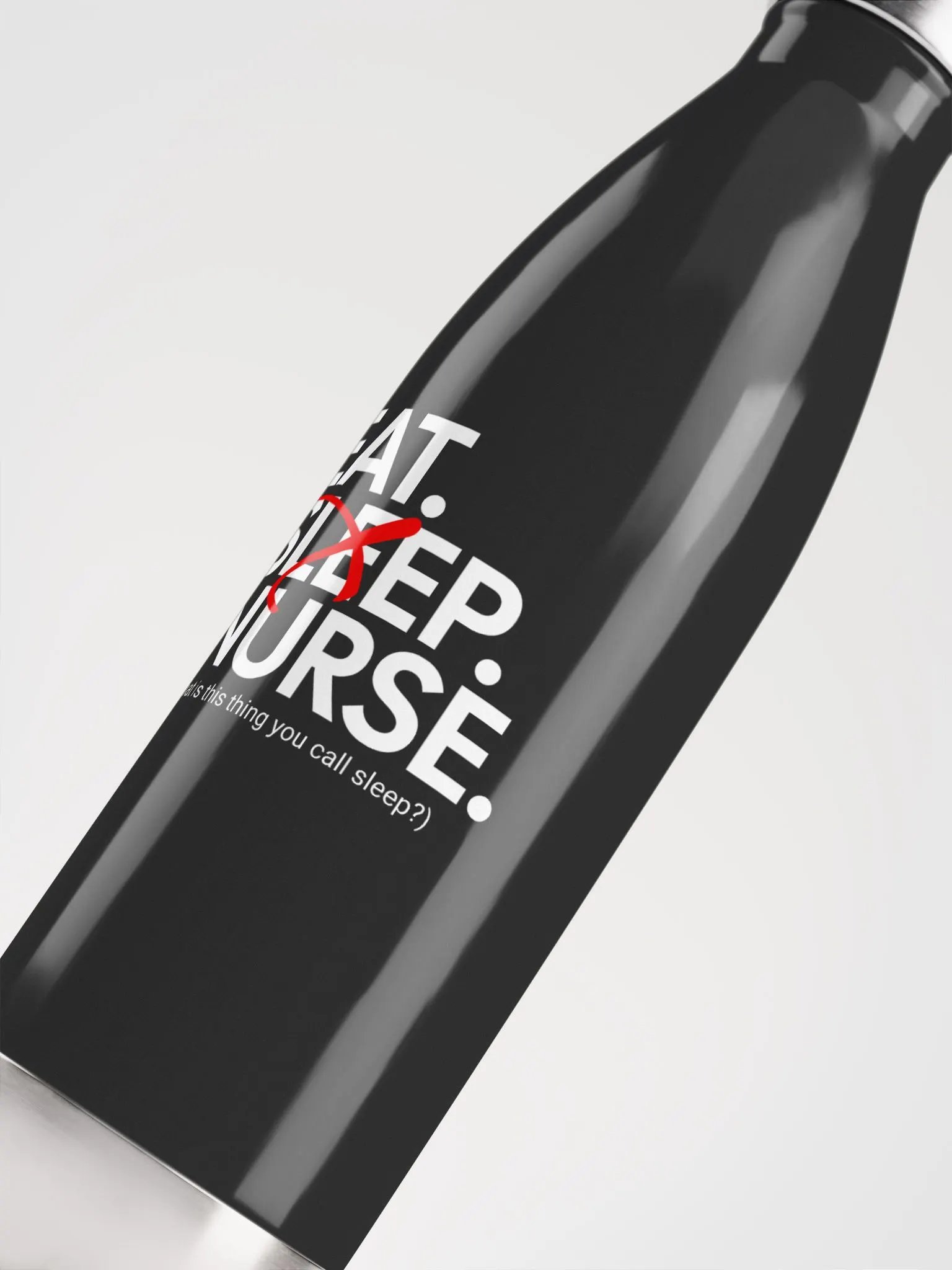 Eat Sleep Nurse Water Bottle product image (5)