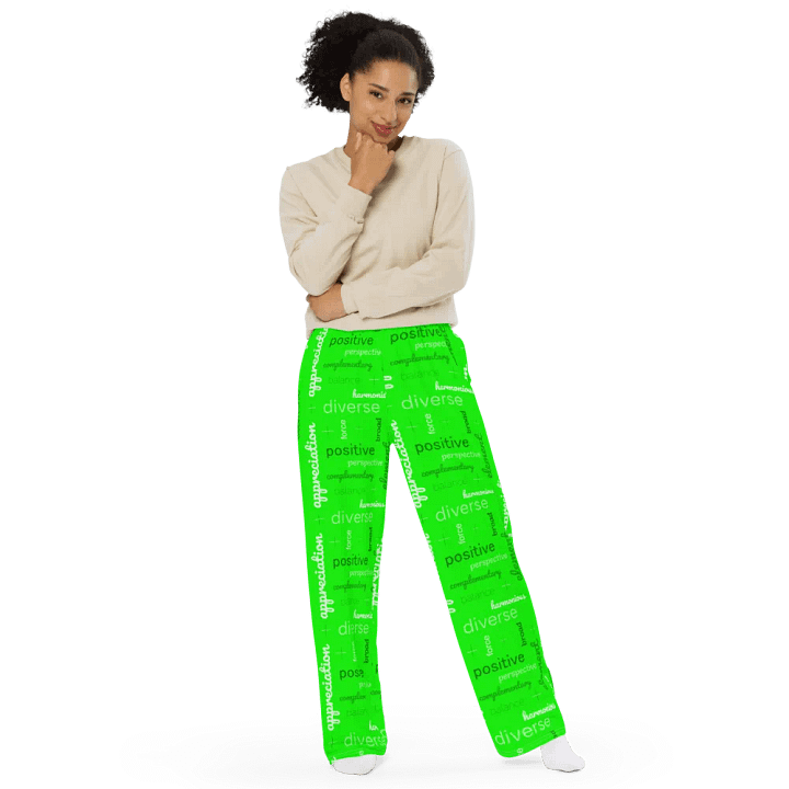 Green Positive Pants product image (1)