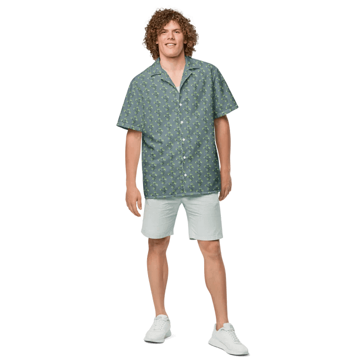 Green Carnation print button down shirt product image (2)