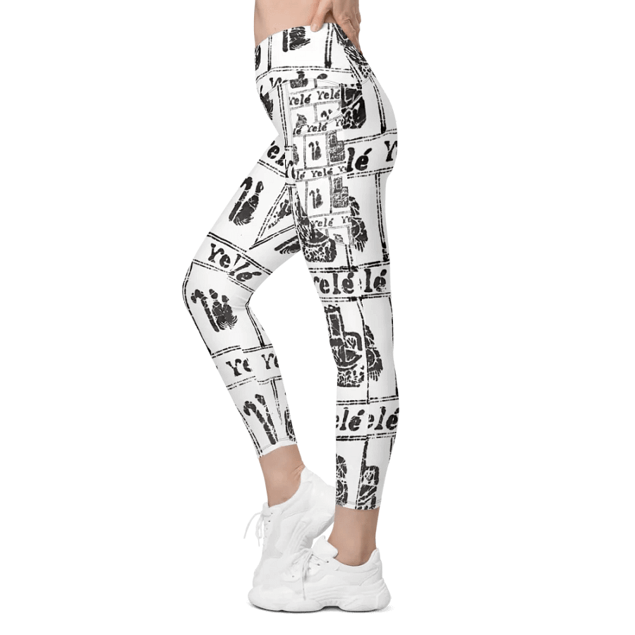 Yelé Royalty Symbolic Crossover Leggings with Pockets product image (5)