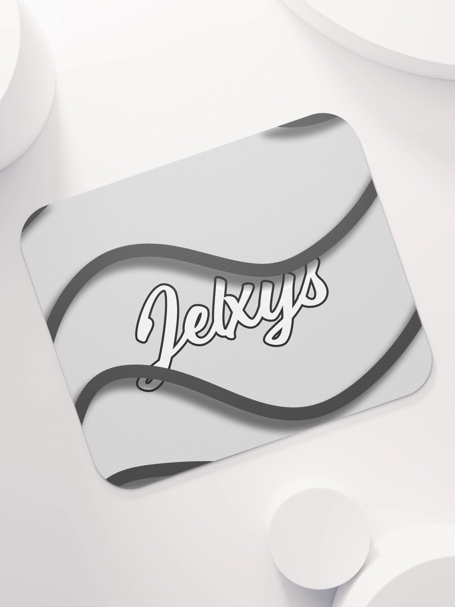 Elegant Cursive Mouse Pad - Jexys Edition product image (7)