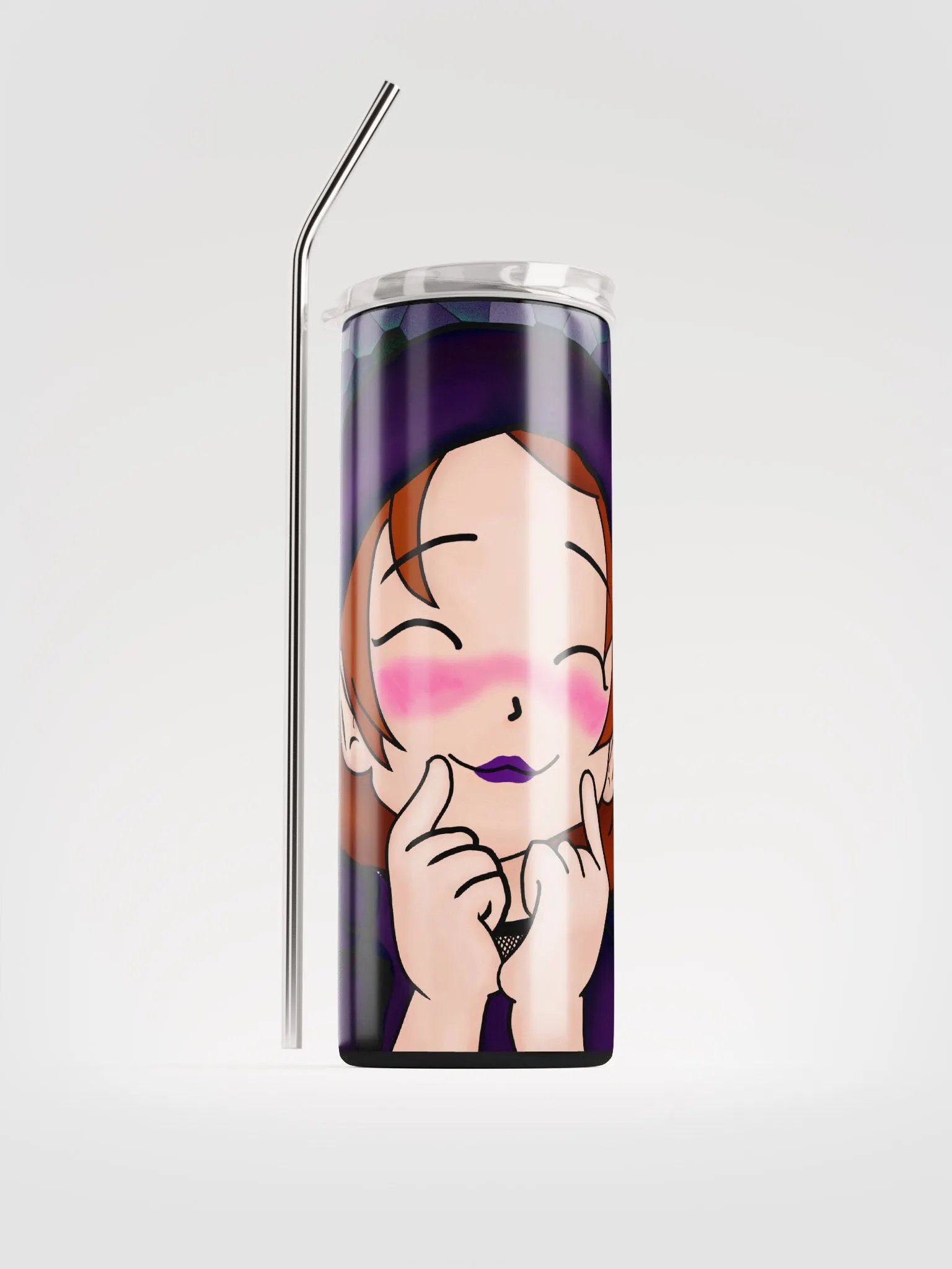 Cultist UwU Tumbler With Steel Straw product image (1)