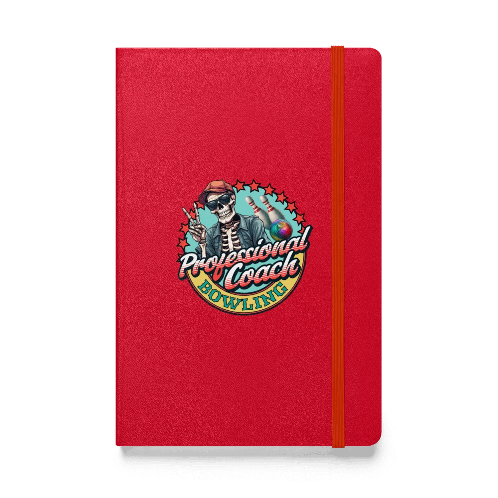 Professional Coach Bowling Skeleton Hardcover Journal product image (1)